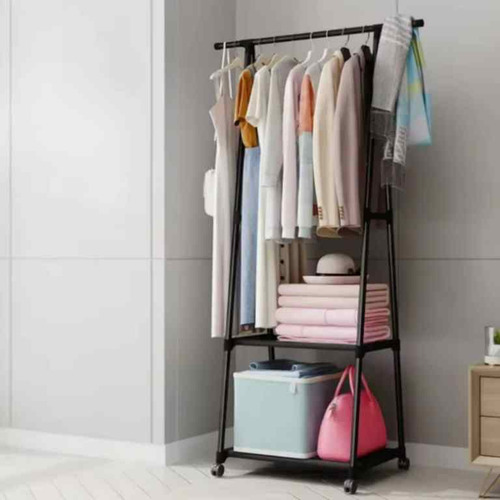 Bello Organizador, Perchero, Colgador, Exhibidor. Con Ruedas