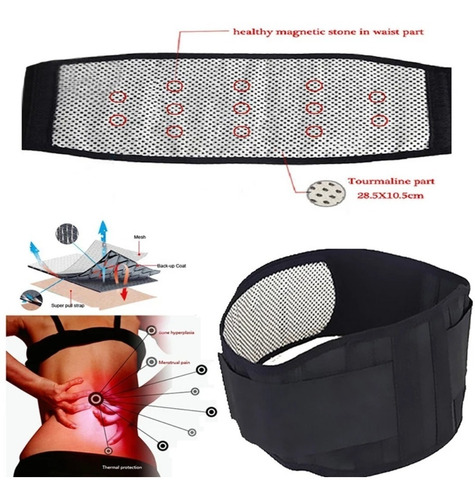 Imagen 8 de 10 de Faja Lumbar Alivia Dolor De Espalda, Reduce Abdomen