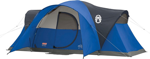 Carpa IglĂș Coleman Barraca Montana 8 Azul/blanco - 8 Personas