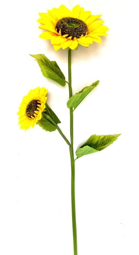 Girasoles 1-2-3 Y 7 Flores Plantas Artificiales