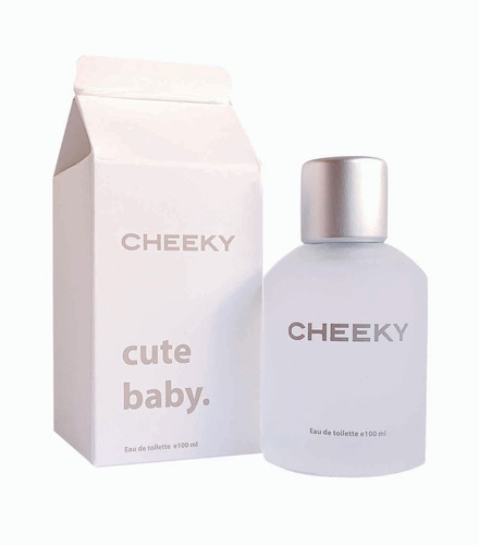 Imagen 1 de 3 de Perfume Cheeky  Para Bebes Cute Baby  X100 Ml 