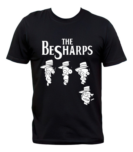 Remera Los Simpsons Los Borbotones Be Sharps Beatles