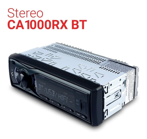 Imagen 3 de 6 de Estéreo para auto X-View CA1000RX BT con USB, bluetooth y lector de tarjeta SD
