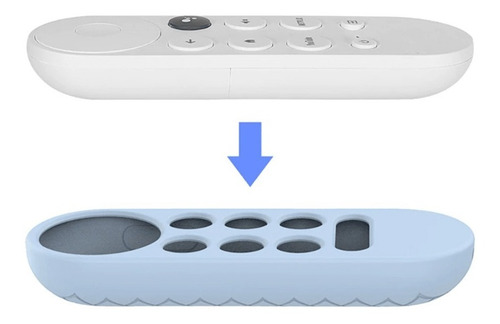 Imagen 2 de 3 de Funda De Silicona Para Control Google Chromecast 4