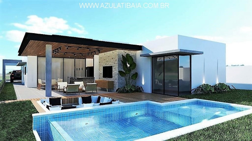 Imagem 13 de 30 de Casa Térrea Condomínio Granville Atibaia, Portaria, Rondas, Área De Lazer Em Projeto, - Ca01091 - 68871131