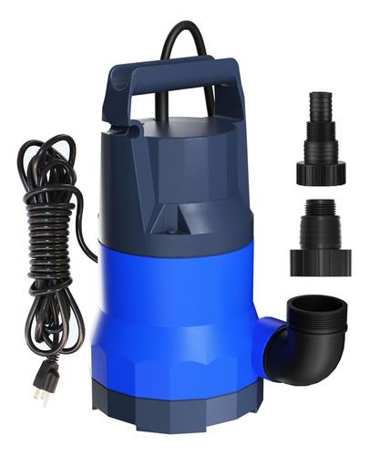 1hp Sump Pump 3500gph Submersible Water Pump, Electric Water