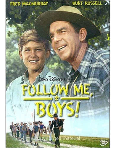 Pelicula ¡sígueme, Muchachos! - Follow Me, Boys! En Dvd