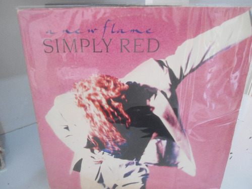 Lp Disco De Vinil Simply Red  A New Flame