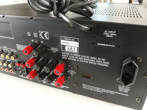 Receiver Harman Kardon Avr 51 Stereo & Home Phono Controle