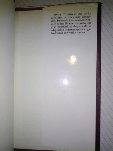 Libro El Viejo Vecindario Avery Corman Tapa Dura
