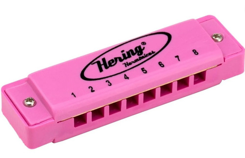 Gaita De Boca Hering Junior - Rosa