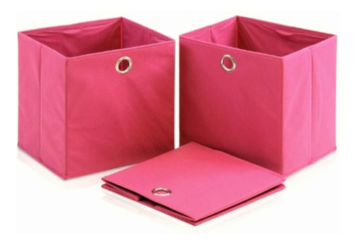 Foldable Storage Organizer With Round Ring Handle