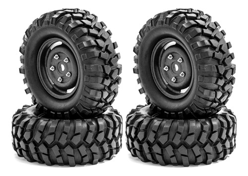 Neumáticos Rc 1/10 Llantas De Coche Wheel Crawler Rc