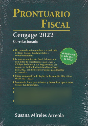 Prontuario Fiscal 2022 Cengage