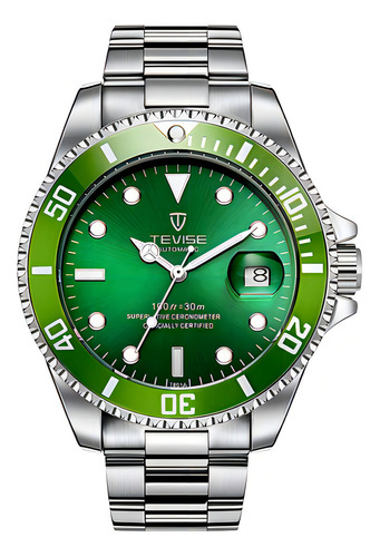 Reloj mecánico automático Tevise Calendar para hombre
