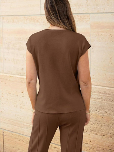 Para Generic Conjunto Casual De Punto De 2 Piezas