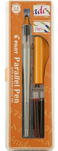 Pilot Parallel Pen, Caligrafía Tapa Amarilla, Tinta