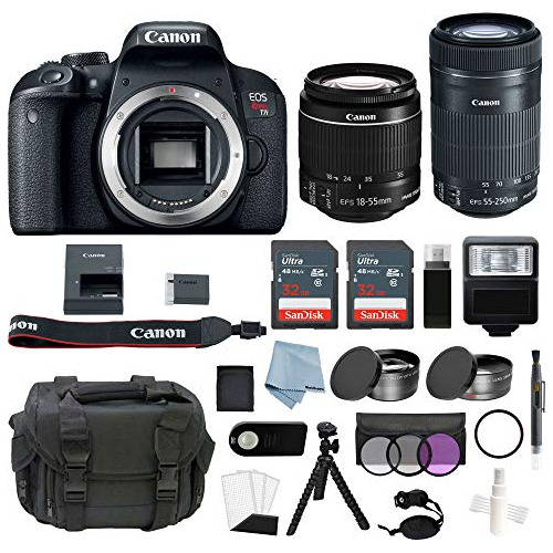 Canon Eo Rebel T7i Dslr Bundle Numero Producto Incluido