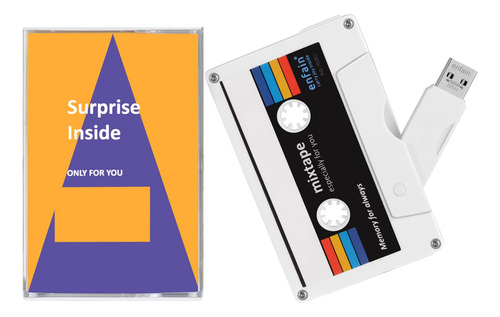 Enfain Surprise Mixtape - Unidades Flash Usb 1980 Casete Ret