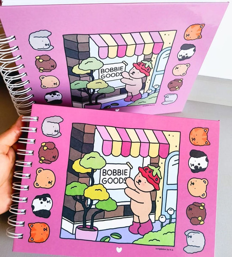 Kits Digital Imprim Pdf Para Colorear Bobbie Goods 174 Pag