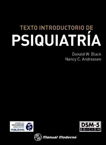 Texto Introductorio De Psiquiatría Manual Moderno