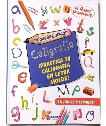 Libro Infantil De Aprendizaje - Caligrafia
