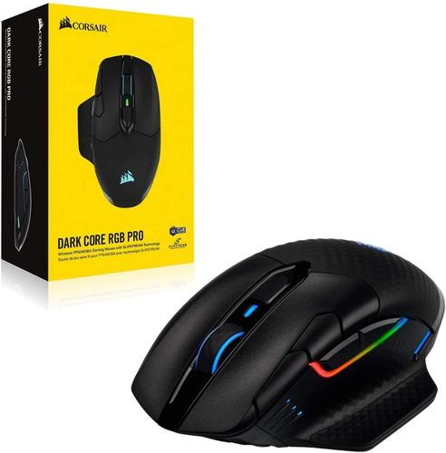 Mouse Corsair Dark Core Rgb Pro Gamer - 8 Botones Bluetooth