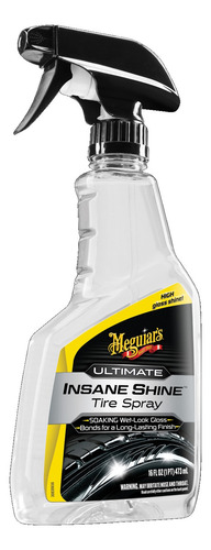 Meguiars G250816 Ultimate Insane Shine Tire Spray Llantas Color Agua