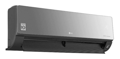 Ar condicionado LG Dual Inverter Voice  split  frio/quente 18000 BTU  cinza-escuro 220V S4-W18KLRPB voltagem da unidade externa 220V