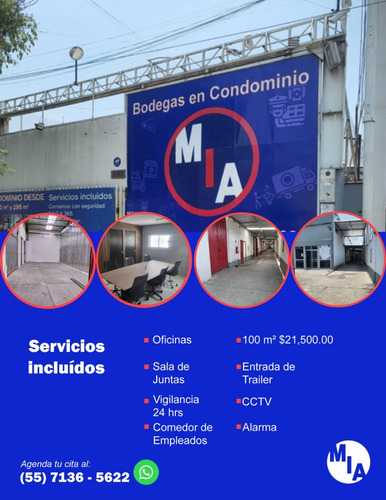 Rojo Gomez Bodega Condominio 100 M2 Cerca Central Abastos