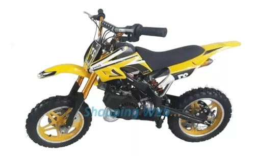 Mini Moto Niños Cross Gasolina 49cc 2 Tiempos Montable