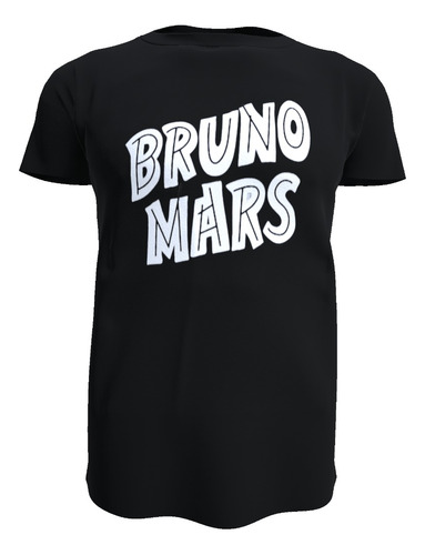 Polera Bruno Mars Fans 100% Algodon, Varias Tallas Logo