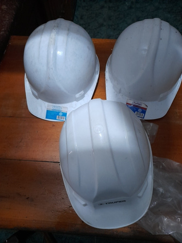 Cascos De Seguridad Blanco Trio (Usado)