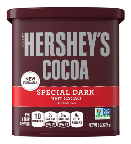 Hershey's Cocoa Alcalina 226 G