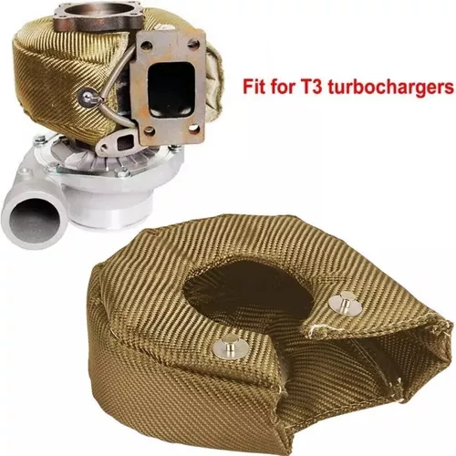 Cobertura do protetor térmico turbo capa para t3, t4, t6, t25