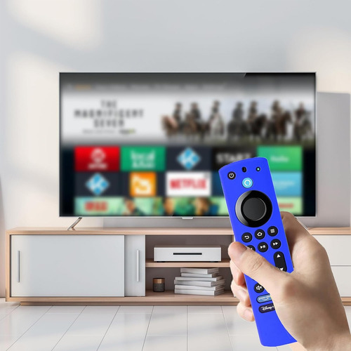 Funda Case Para Amazon Fire Tv Stick 2nd 2023 Control Remoto Azul