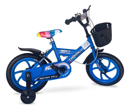 Bicicleta Niño Rodado 12 Color Azul