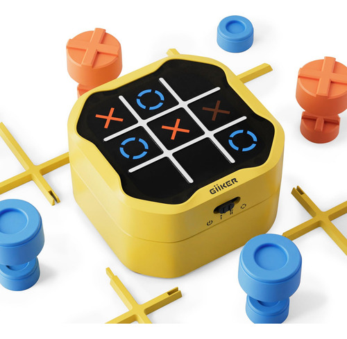 Giiker Tic Tac Toe - Juego De Pernos, Consola De Juegos De
