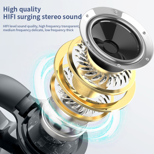 Audífonos Bluetooth De Conducción Ósea Tipo Pinza Estéreo