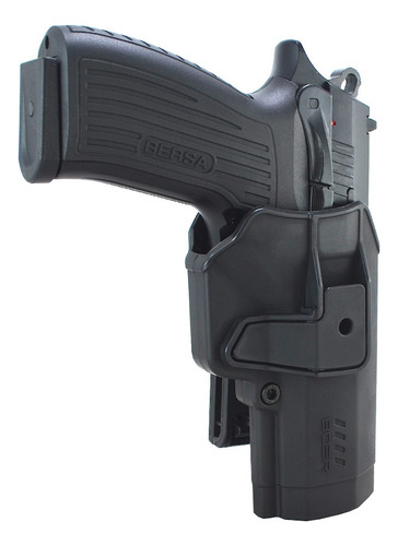 Pistolera Polimero Nivel Seguridad 2 Bersa Thunder Y Thunder Pro 9/40 Incluye Pasacinto