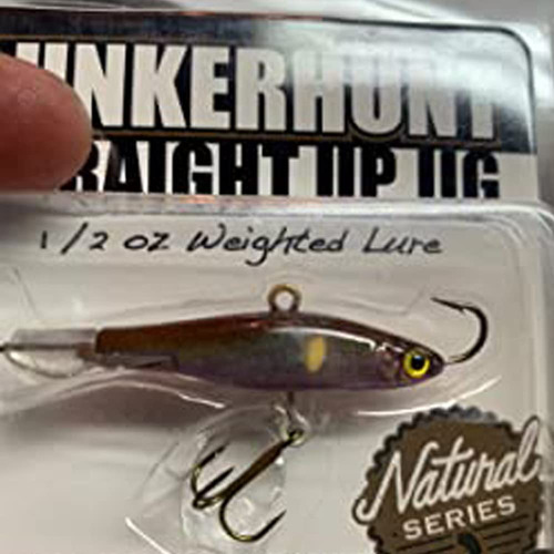 Lunkerhunt Straight Up Jig - Señuelo De Pesca, White Bass