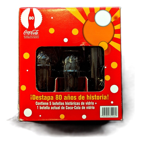 Coca Cola 80 Años Colección Caja Sellada Sin Abrir