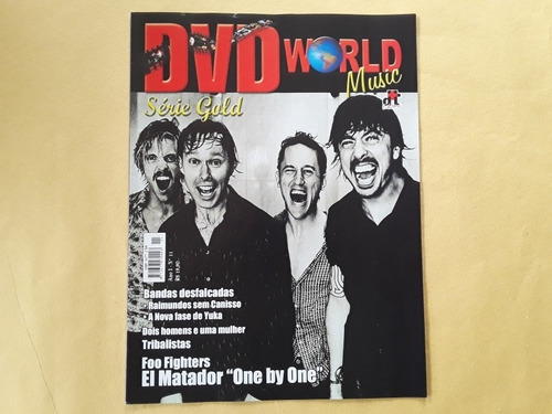 Revista Dvd World Music N° 11 Série Gold ( Somente Revista )