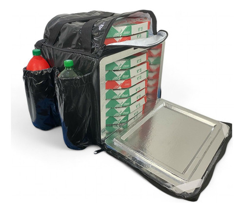 Mochila Bag Para Entrega Motoboy 45l Com Isopor Laminado