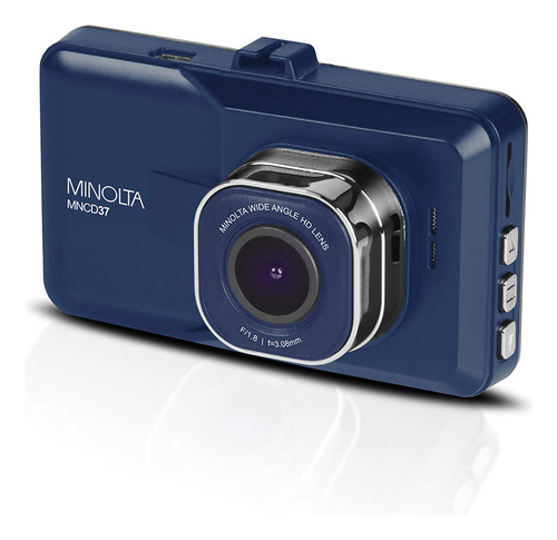 Minolta Mncd37 Full Hd 1080p Camara De Tablero De Coche Gran