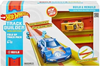 Pista Hot Wheels Track Builder Plegable Mattel 6738