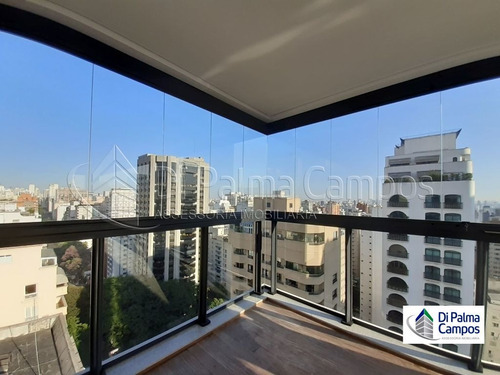 Imagem 4 de 15 de Apartamento Alto Padrão 205 M² Em Andar Alto Na R. José Maria Lisboa - Dp4680