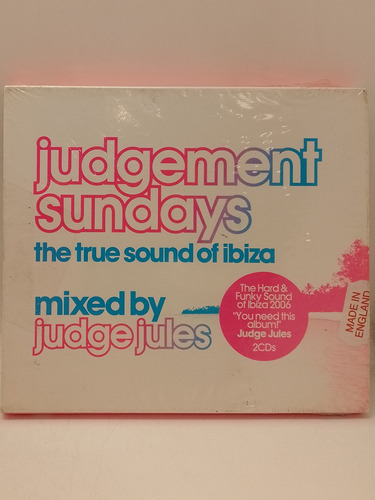 Judgement Sundays The True Sound Of Ibiza Cd Doble Nuevo 