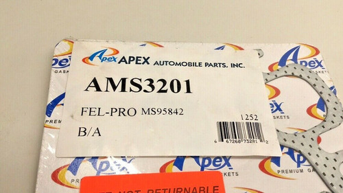 Apex Automobile Parts Ams3201 Gasket Seal Kit Exhaust Mani