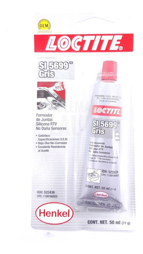 Loctite 5699 Ultragrey Formador De Juntas Local San Isidro